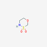 Structure of [1,3,4]OXATHIAZINANE 3,3-DIOXIDE