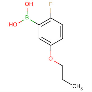 Structure of 2-FLUORO-5-PROPOXYPHENYLBORONIC ACID