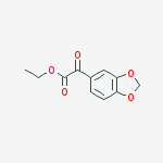 Structure of ETHYL 3,4-METHYLENEDIOXYBENZOYLFORMATE