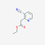 Structure of (3-CYANO-PYRIDIN-2-YL)-ACETIC ACID ETHYL ESTER