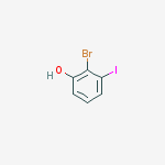 Structure of 2-BROMO-3-IODOPHENOL