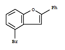 4-BROMO-2-PHENYLBENZOFURAN结构式