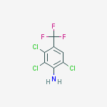 Structure of 2,3,6-TRICHLORO-4-TRIFLUOROMETHYL-PHENYLAMINE