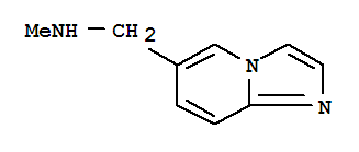Structure of N-(IMIDAZO[1,2-A]PYRIDIN-6-YLMETHYL)-N-METHYLAMINE