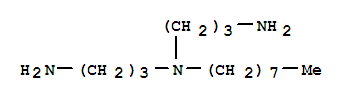 Structure of 1,3-Propanediamine, N-(3-aminopropyl)-N-octyl-