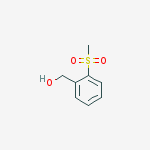 Structure of 2-(Methylsulfonyl)benzyl Alcohol