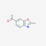 2-Methylbenzo[d]oxazole-6-carbaldehyde结构式