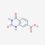 2,4-dihydroxyquinazoline-7-carboxylic acid结构式