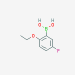 Structure of 2-ETHOXY-5-FLUOROPHENYLBORONIC ACID