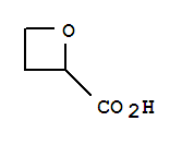 Structure of OXETANE-2-CARBOXYLIC ACID