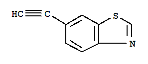 Structure of Benzothiazole,6-ethynyl-
