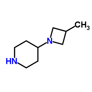 Structure of 4-(3-METHYLAZETIDIN-1-YL)PIPERIDINE
