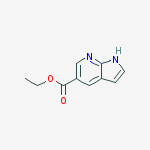 Structure of Ethyl 1H-pyrrolo[2,3-b]pyridine-5-carboxylate