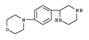 Structure of 4-(4-PIPERAZIN-2-YL-PHENYL)MORPHOLINE
