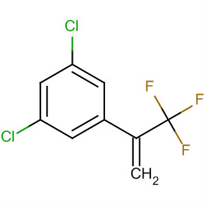 Structure of Benzene, 1,3-dichloro-5-[1-(trifluoromethyl)ethenyl]-