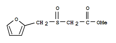 (FURAN-2-YLMETHANESULFINYL)-ACETIC ACID METHYL ESTER结构式