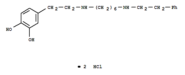 Structure of Dopexamine hydrochloride