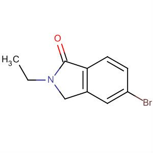 Structure of 1H-Isoindol-1-one, 5-bromo-2-ethyl-2,3-dihydro-