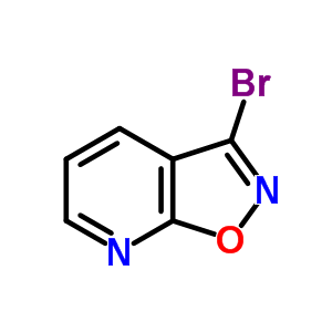 Structure of 3-bromoisoxazolo[5,4-b]pyridine