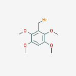 3-(bromomethyl)-1,2,4,5-tetramethoxybenzene结构式
