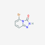 Structure of 5-Bromo[1,2,4]triazolo[4,3-a]pyridin-3(2H)-one