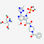 Structure of BMS-663068 (TRIS), 98%