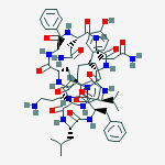 Structure of Cyclo(L-Asn-L-Gln-L-Tyr-L-Val-L-Orn-L-Leu-D-Phe-L-Pro-L-Trp-D-Phe-)