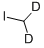 Structure of IODOMETHANE-D2