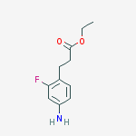 Structure of Ethyl 3-(4-amino-2-fluorophenyl)propanoate