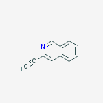 Structure of 3-Ethynylisoquinoline