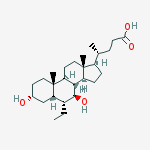 奥贝胆酸原研杂质1a结构式