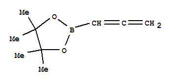 Structure of 2-ALLENYL-4,4,5,5-TETRAMETHYL-1,3,2-DIOXABOROLANE