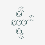 Structure of 2-Phenyl-9,10-di(naphthalen-2-yl)-anthracene