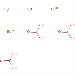 Structure of EUROPIUM(III) CARBONATE HYDRATE