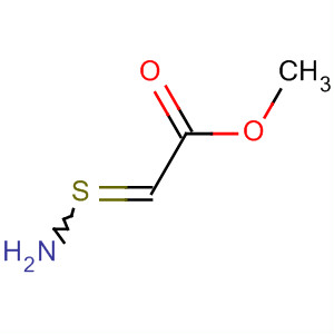 Structure of Acetic acid, aminothioxo-, methyl ester