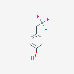 Structure of 4-(2,2,2-TRIFLUOROETHYL)PHENOL