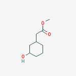 Structure of methyl 3-hydroxycyclohexylacetate