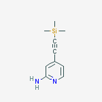 Structure of 4-((Trimethylsilyl)ethynyl)pyridin-2-amine