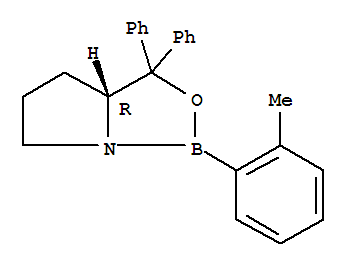 (R)-2-(O-甲基)苯-CBS-恶唑硼烷结构式