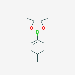 Structure of 4,4,5,5-TETRAMETHYL-2-(4-METHYLCYCLOHEX-1-ENYL)-1,3,2-DIOXABOROLANE