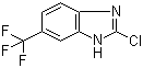 Structure of 2-Chloro-6-(trifluoromethyl)-1H-benzimidazole
