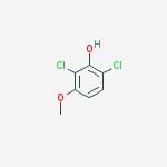 Structure of 2,6-dichloro-3-methoxyphenol