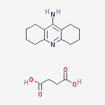 Structure of Butanedioic Acid;1,2,3,4,5,6,7,8-octahydroacridin-9-amine