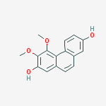 2,7-phenanthrenediol, 3,4-dimethoxy-结构式