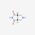 RAC-(3AR,6AS)-TETRAHYDROPYRROLO[3,4-C]PYRROLE-1,3(2H,3AH)-DIONE XHCL H2O结构式