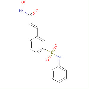 2-Propenamide, N-hydroxy-3-[3-[(phenylamino)sulfonyl]phenyl]-, (2E)-结构式