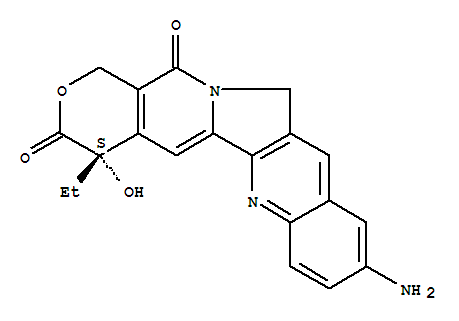 Structure of 9-amino-20-camptothecin