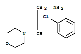 Structure of 2-(2-CHLOROPHENYL)-2-MORPHOLIN-4-YLETHANAMINE