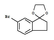 Structure of 6-Bromo-1,1-(ethylenedioxo)-indane