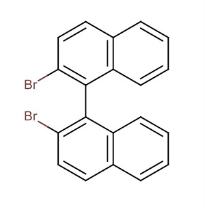 Structure of R-(+)-2,2-DIBROMO-1,1-BINAPHTHYL